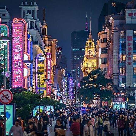 Dayin Garden Hotel -Near People'S Square & Nanjing Road-Large Social Area -Bar -Cafe -Gym -Free Laundry Luggage Storage -24H Front Desk-English Service Shanghaj Zewnętrze zdjęcie